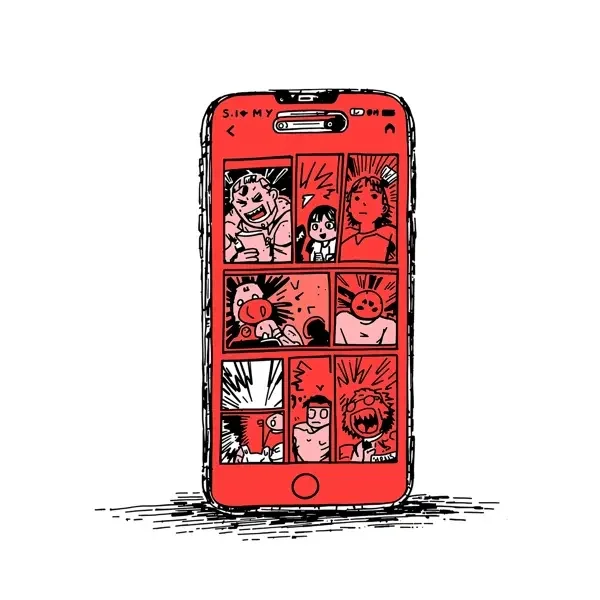 百合漫画APP手机端展示